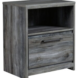 Baystorm - One Drawer Night Stand - Gray