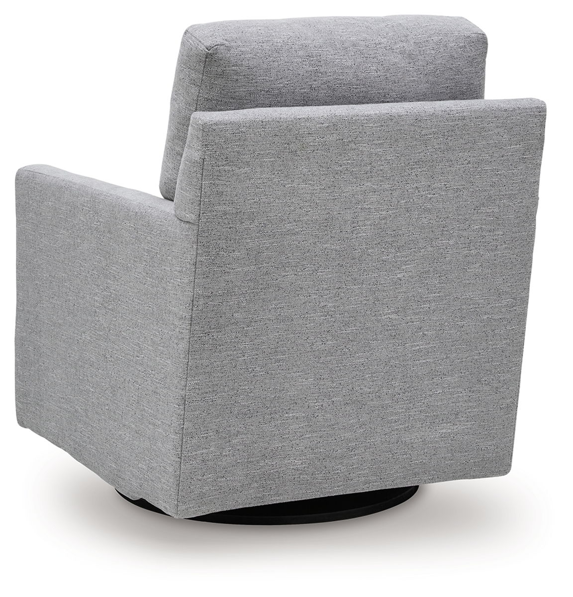 Freybourne Next-Gen Nuvella - Swivel Accent Chair - Pewter - Image 5