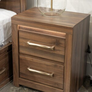Janfyn - Two Drawer Night Stand - Brown