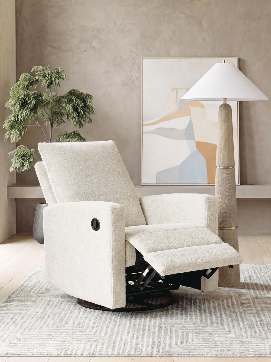 Oaklynn-Manor - Swivel Glider Recliner - Canvas - Image 11