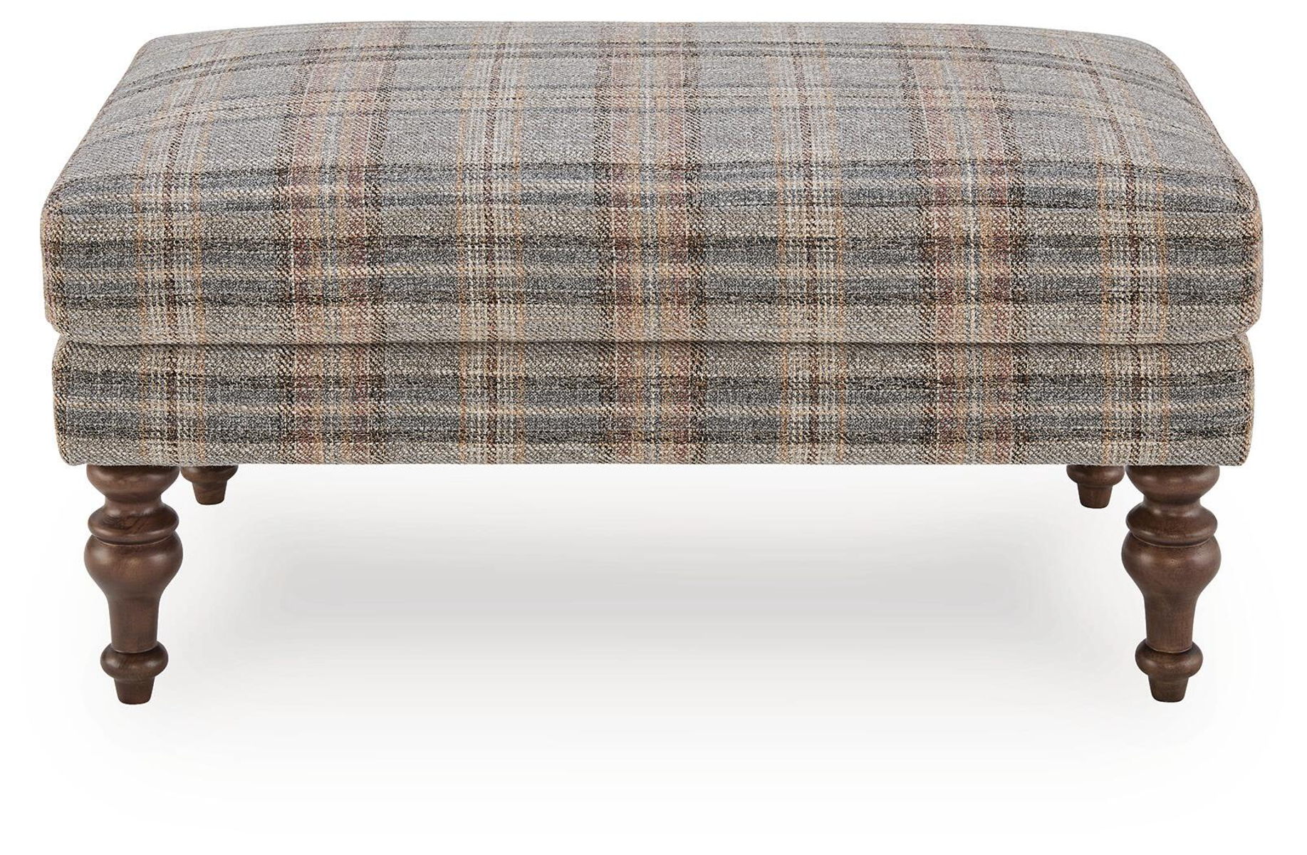 Wilkland - Accent Ottoman - Multi - Image 4