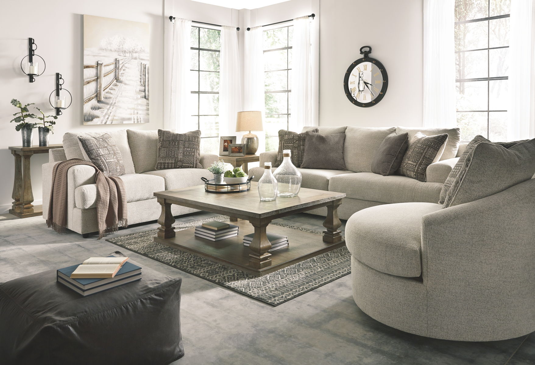 Soletren - Queen Sofa Sleeper - Stone - Image 9