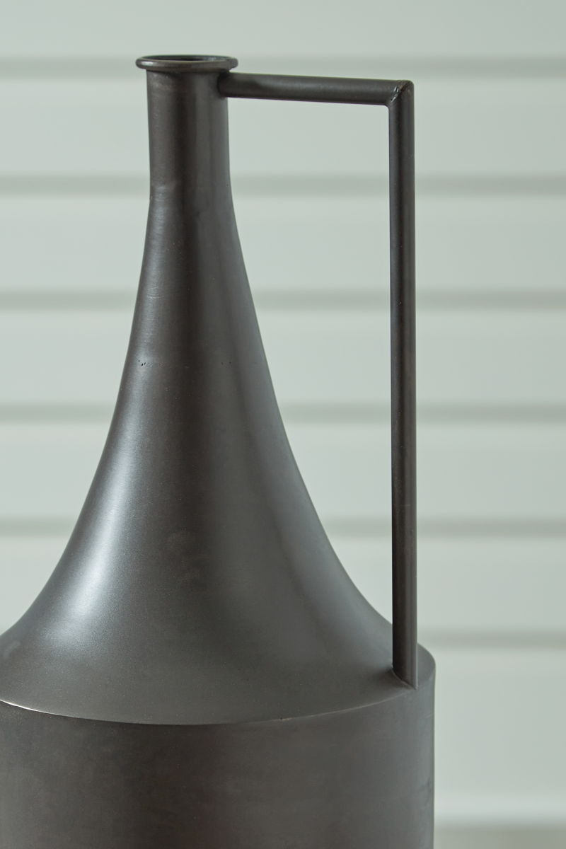 Zainforth - Vase - 20" - Distressed Brown - Image 4