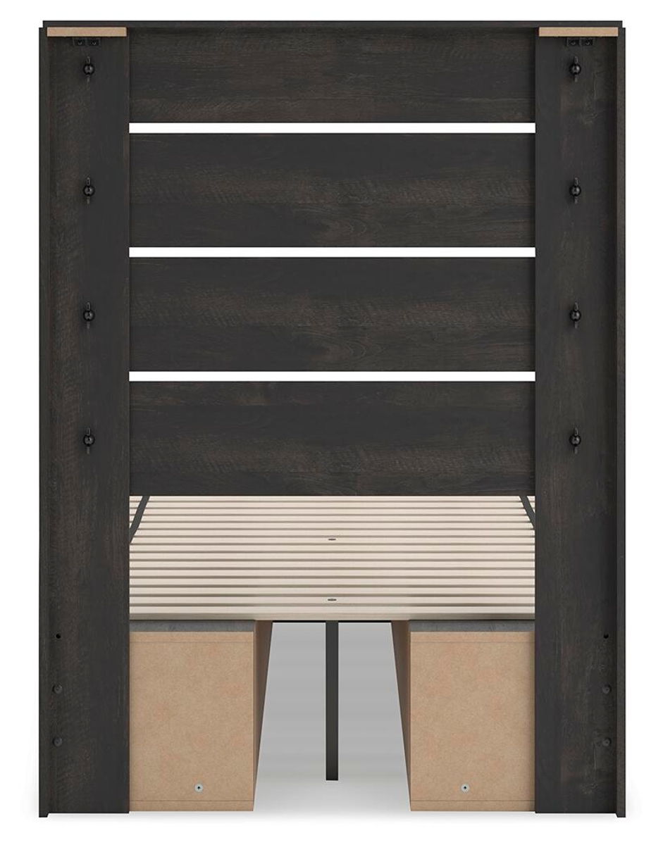 Hollivern - Panel Bed With Storage - Image 15