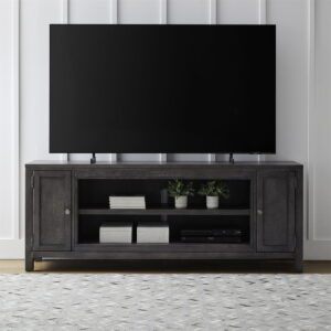 Fireplace TV Consoles - 78" Fireplace TV Console FTS - Dark Brown