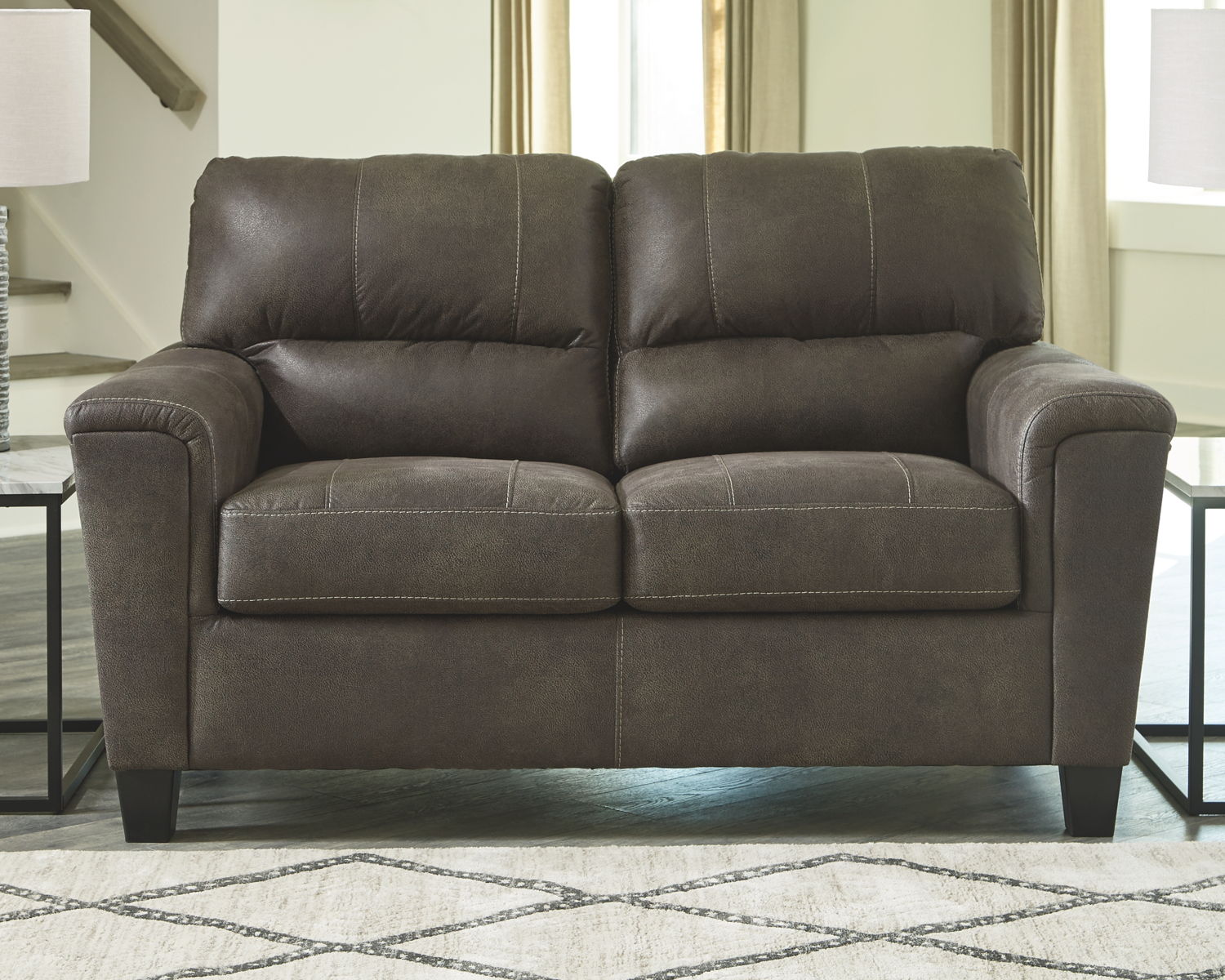 Navi - Loveseat - Smoke - Image 5