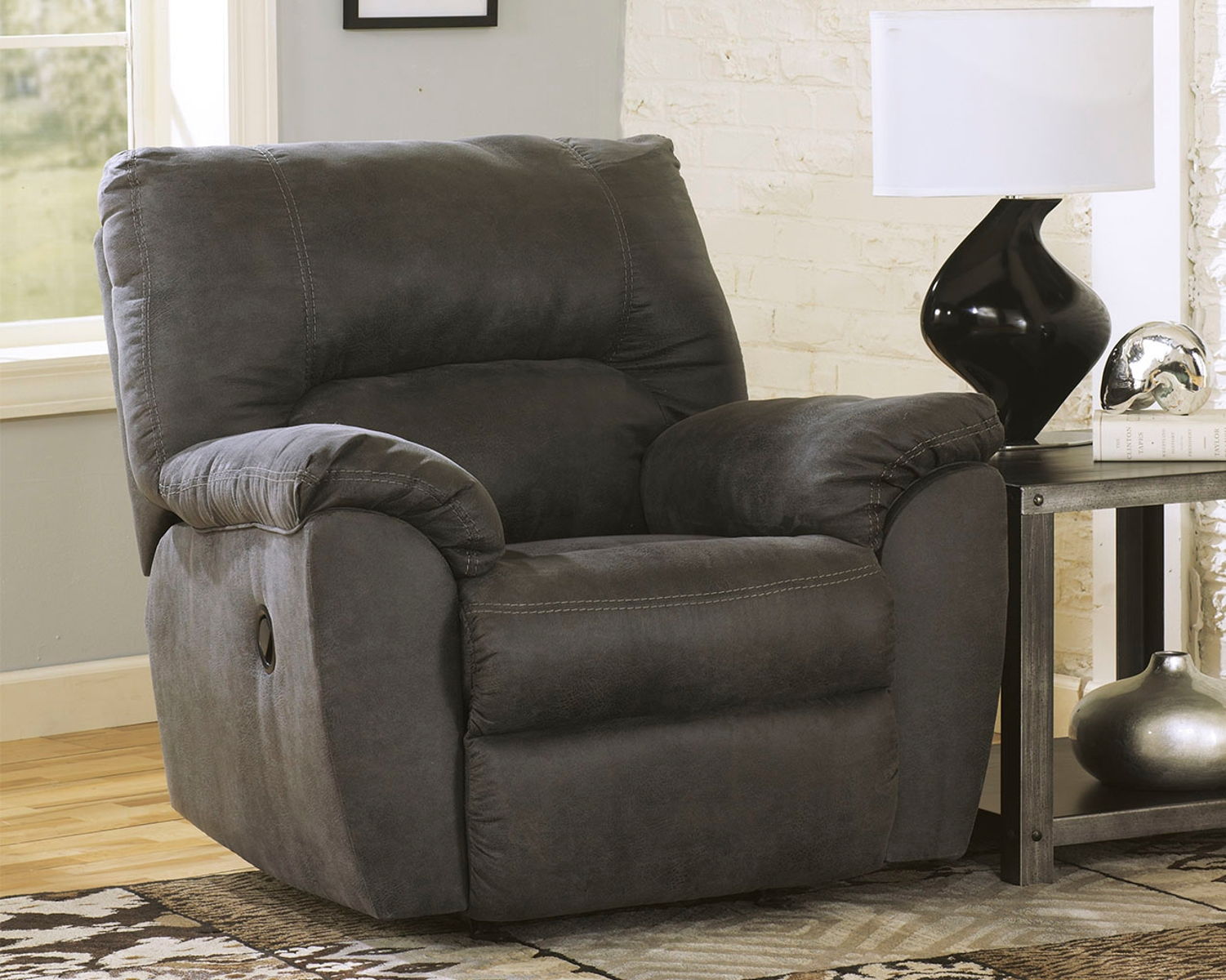 Tambo - Rocker Recliner - Pewter - Image 8