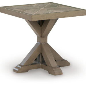Laguna Heights - Square End Table - Beige