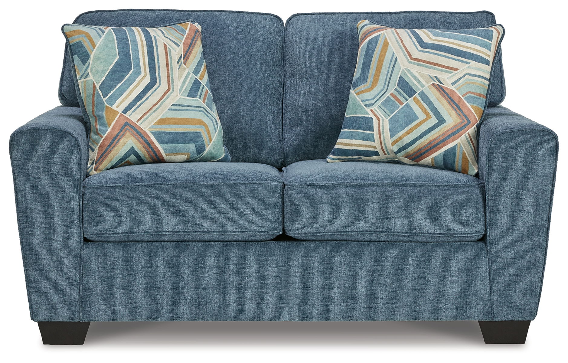 Cashton - Loveseat - Blue - Image 5
