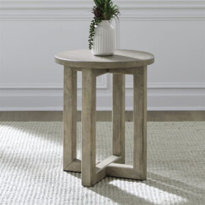 Proximity Place - Chairside Table - Barley Buff