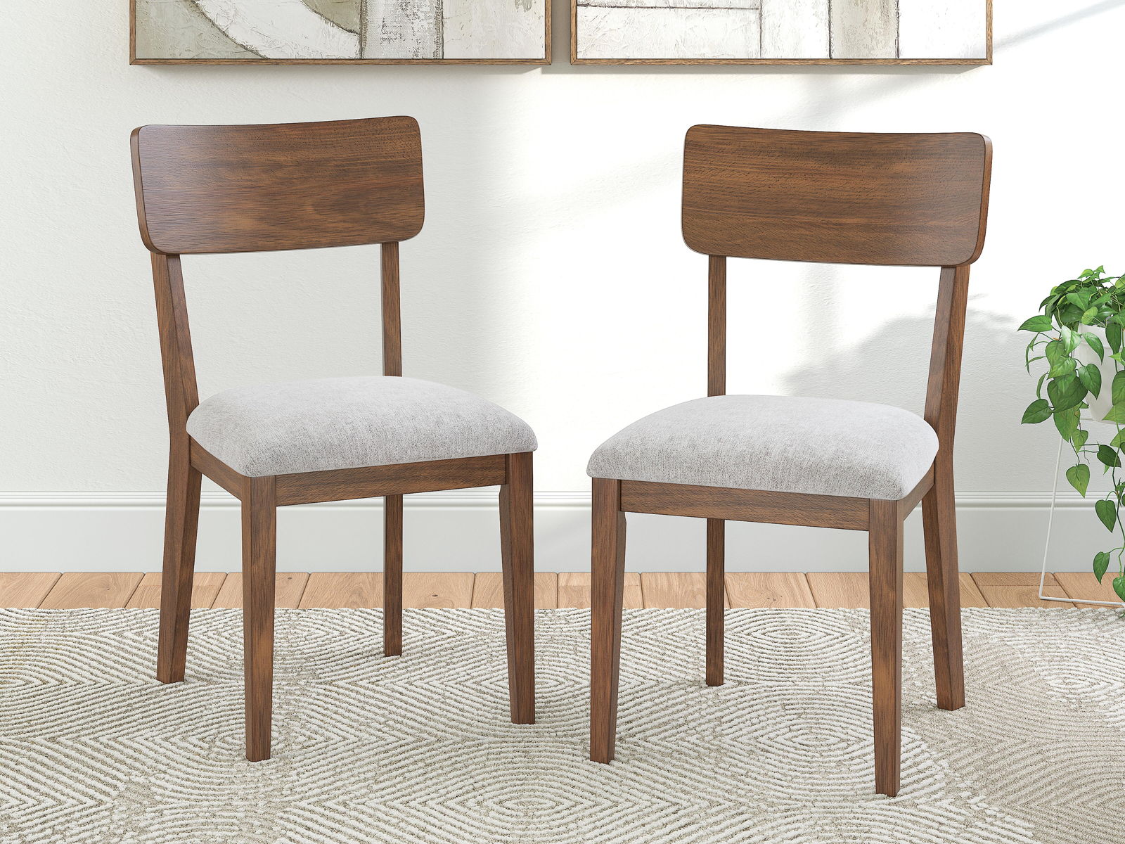 Tameride - Dining Upholstered Side Chair (Set of 2) - Brown - Image 8