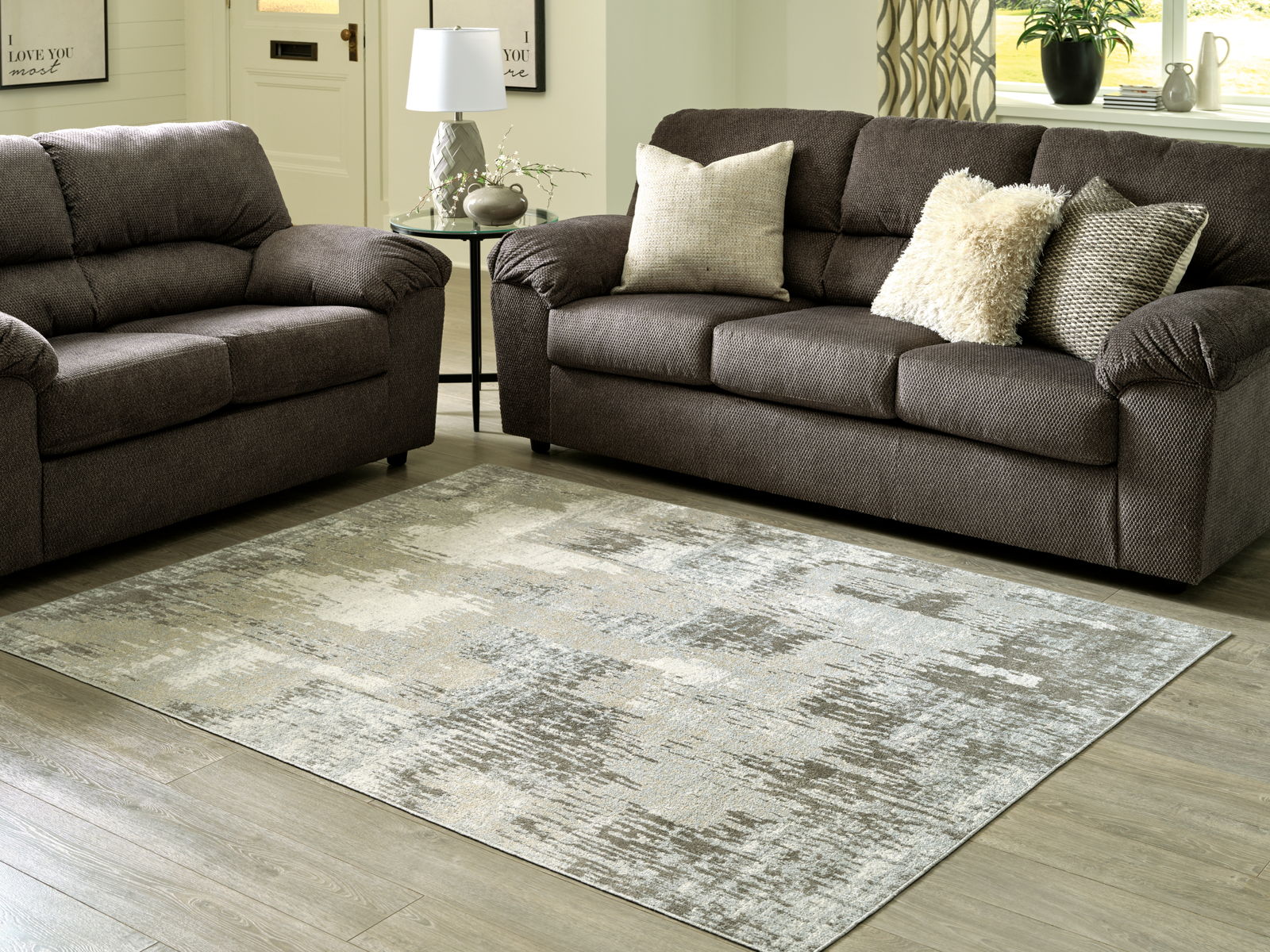 Arriston - 8' x 10' Washable Rug - Beige - Image 4