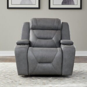 Chapman - Swivel Glider Recliner P2 - Aline Blue Gray