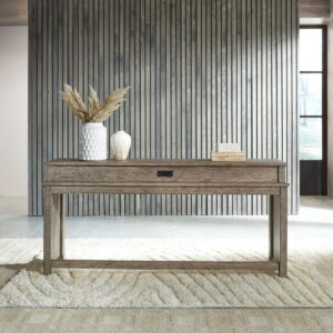 Skyview Lodge - Console Bar Table - Cobblestone