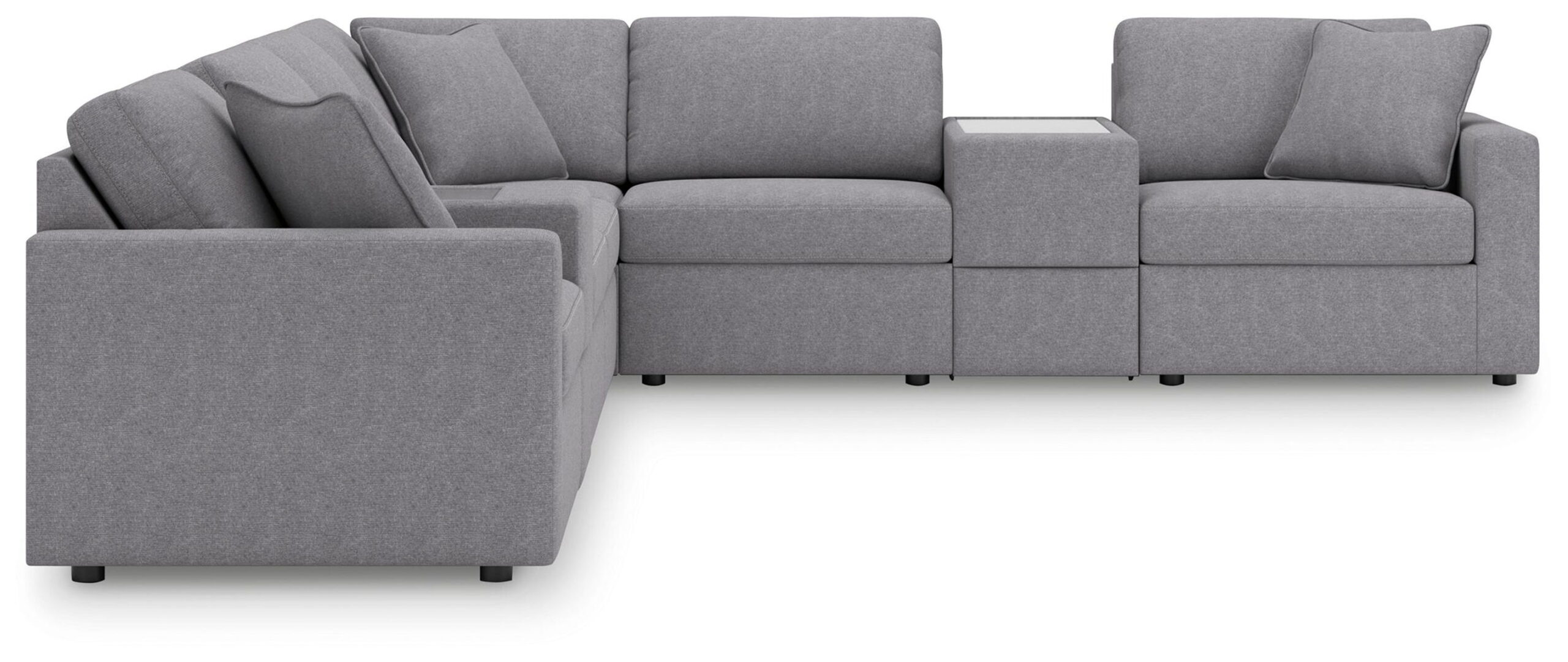 Modmax - L-Shaped Sectional - Granite - Image 35