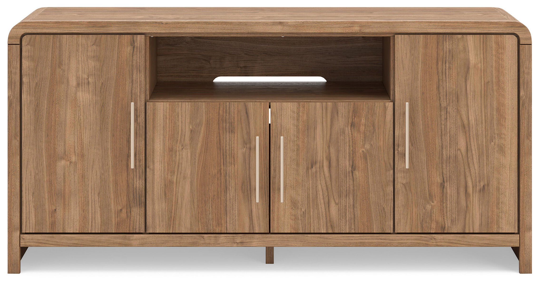 Dovander - Extra Large TV Stand - Brown - Image 2