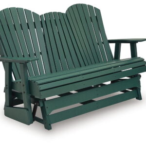 Shell Beach - Loveseat Glider - Green