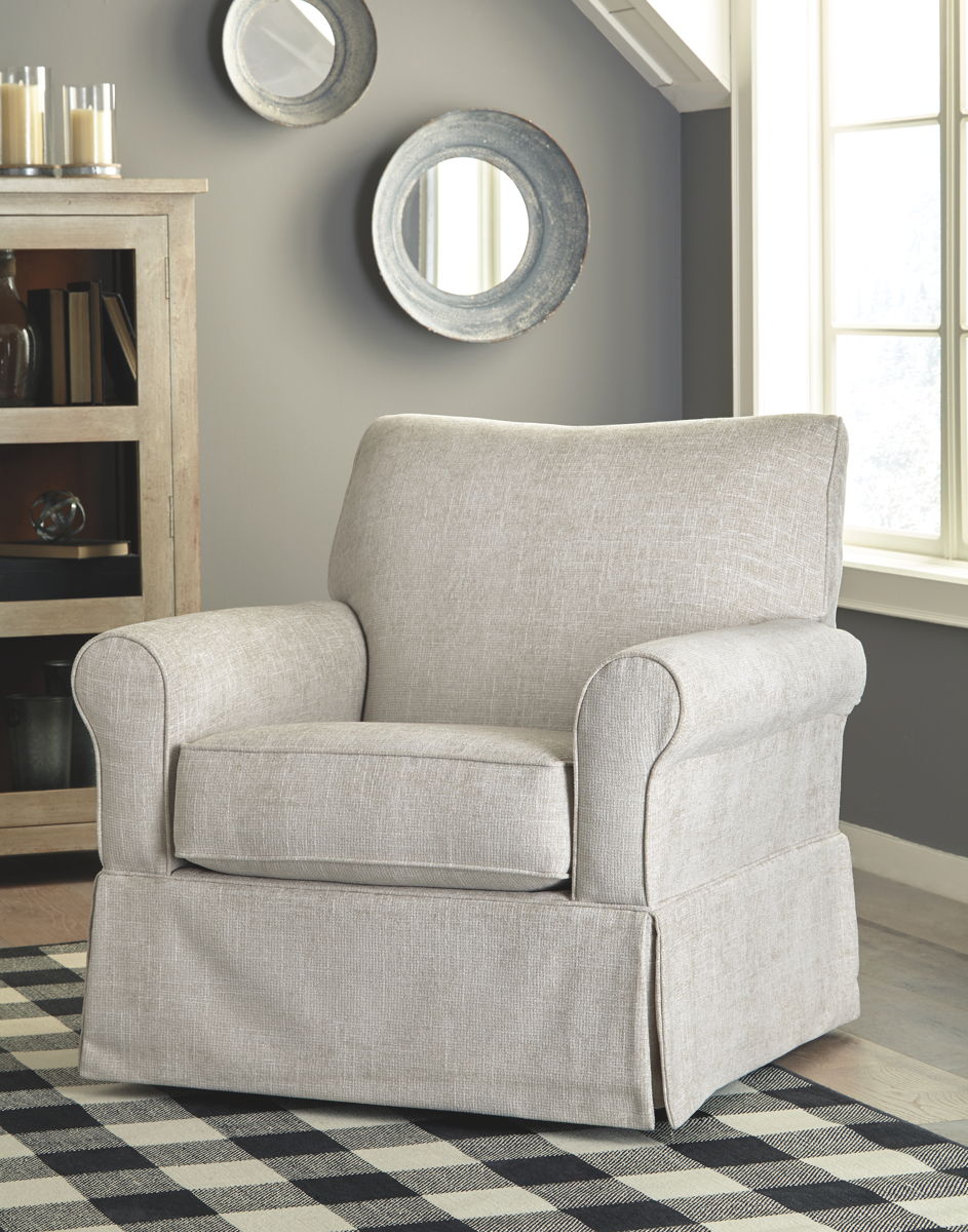 Searcy - Swivel Glider Accent Chair - Image 7