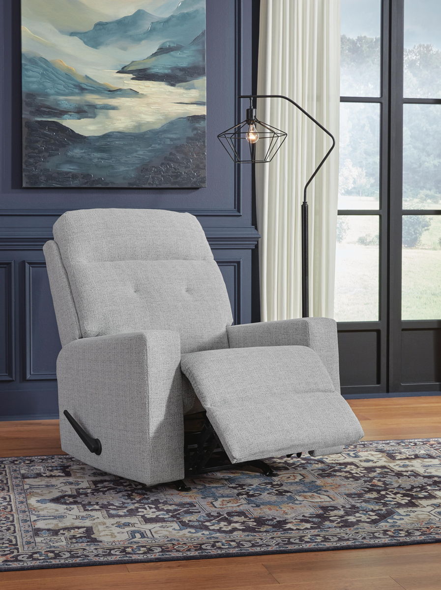 Skillins - Rocker Recliner - Stone - Image 7