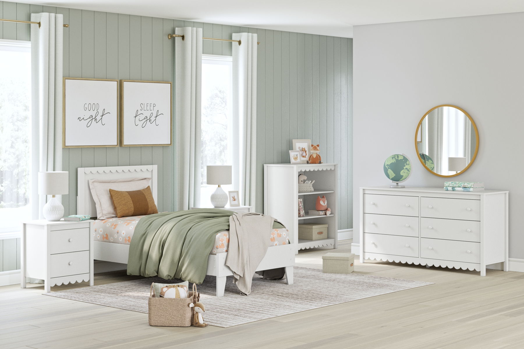 Hallityn - Panel Platform Bed - Image 19