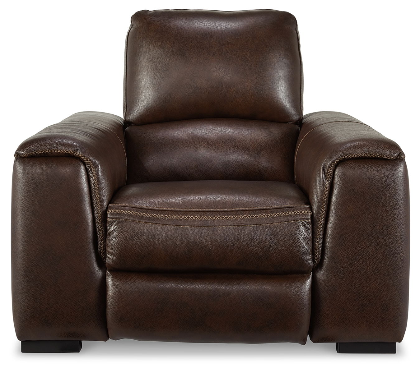 Alessandro - PWR Recliner/Adj Headrest - Walnut - Image 8