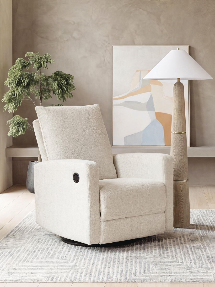Oaklynn-Manor - Swivel Glider Recliner - Canvas - Image 10