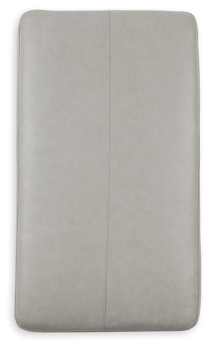 Amiata - Oversized Accent Ottoman - Glacier - Image 4