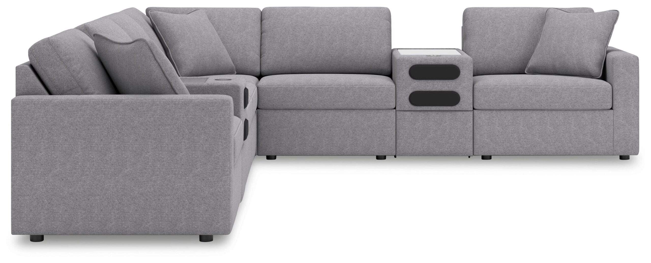 Modmax - L-Shaped Sectional - Granite - Image 32