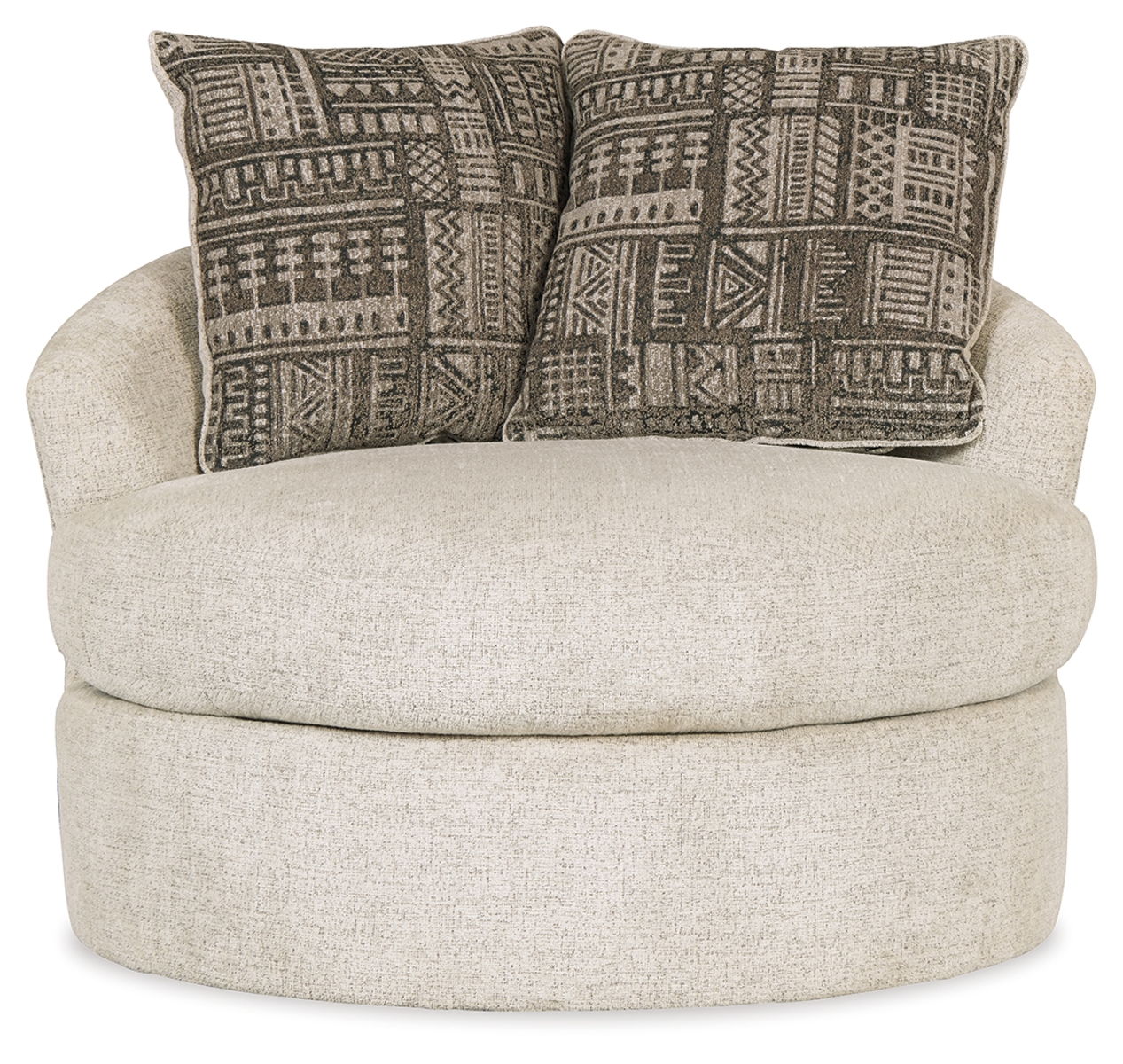 Soletren - Swivel Accent Chair - Stone - Image 5