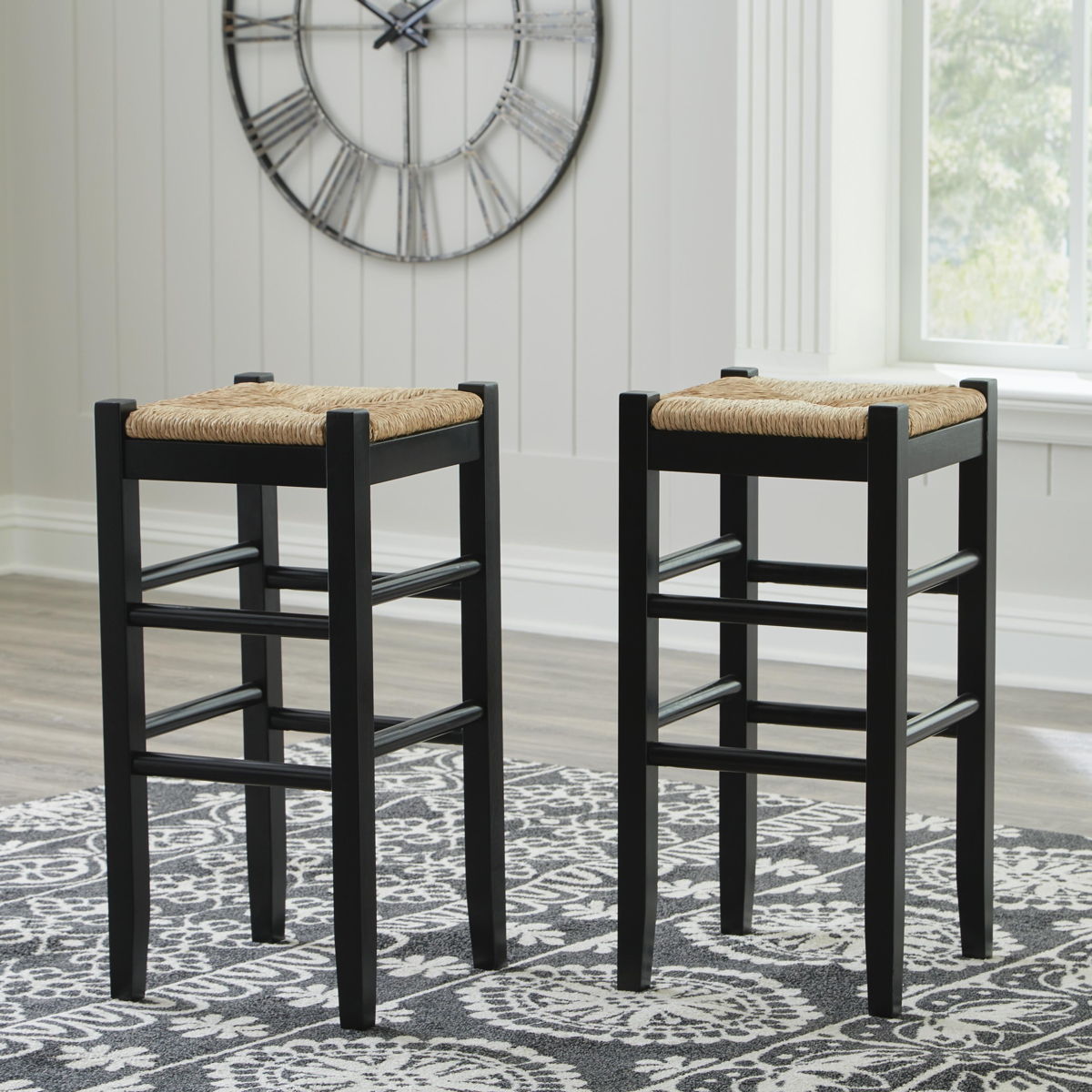 Mirimyn - Tall Stool (Set of 2) - Black - Image 6