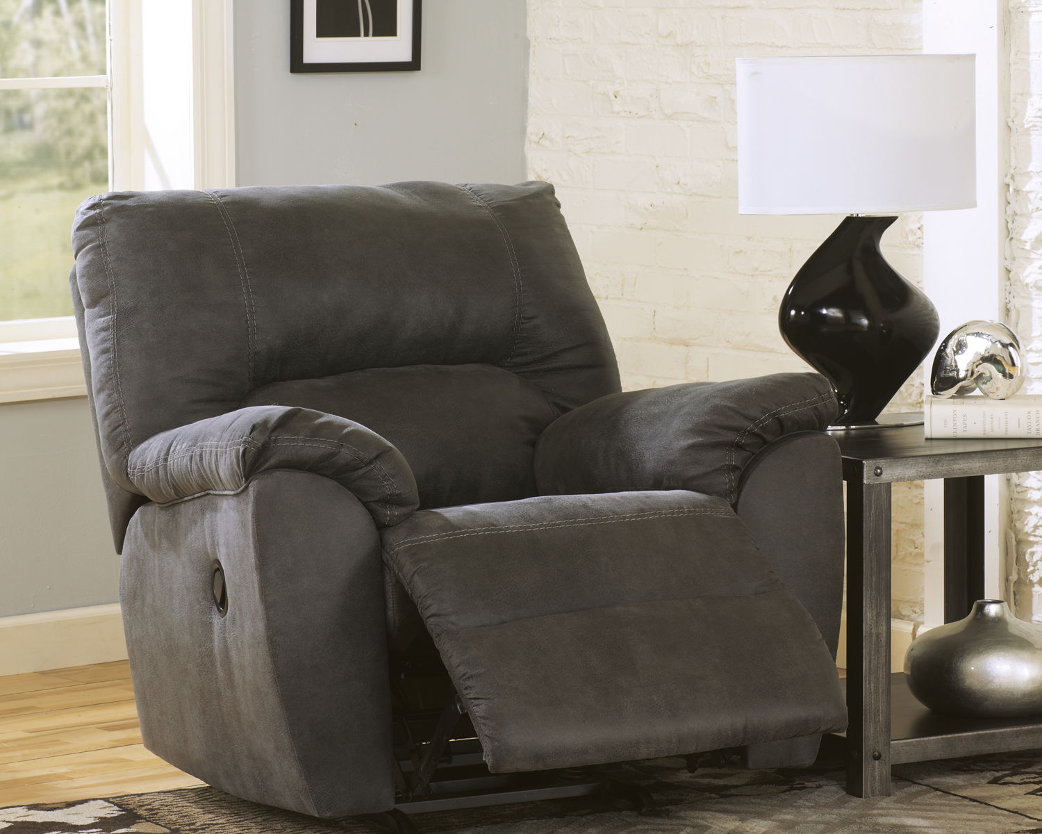 Tambo - Rocker Recliner - Pewter - Image 10