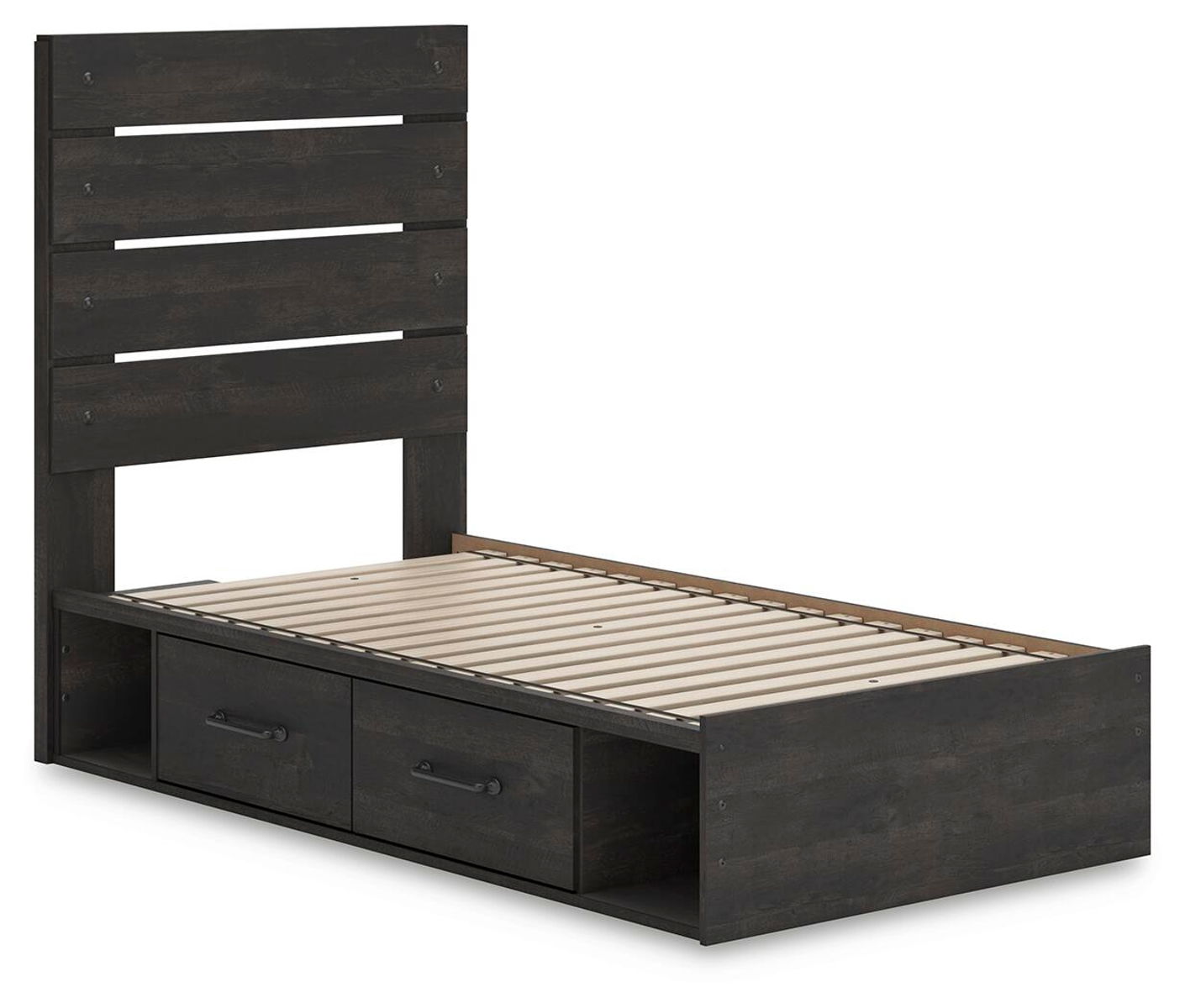 Hollivern - Panel Bed With Storage - Image 12