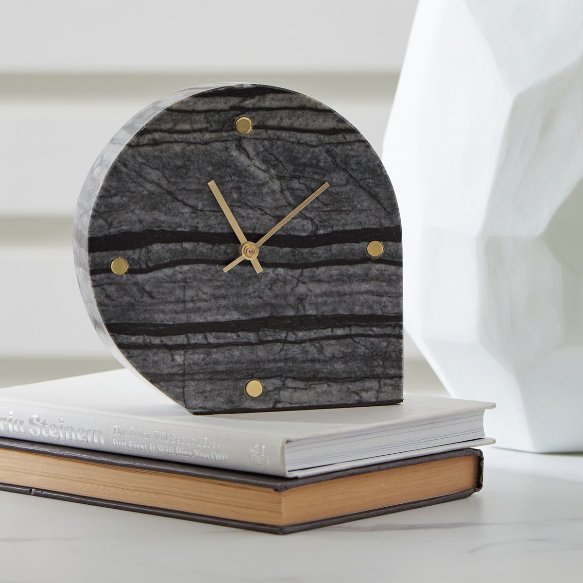 Janmour - Table Clock (Set of 2) - Black - Image 7