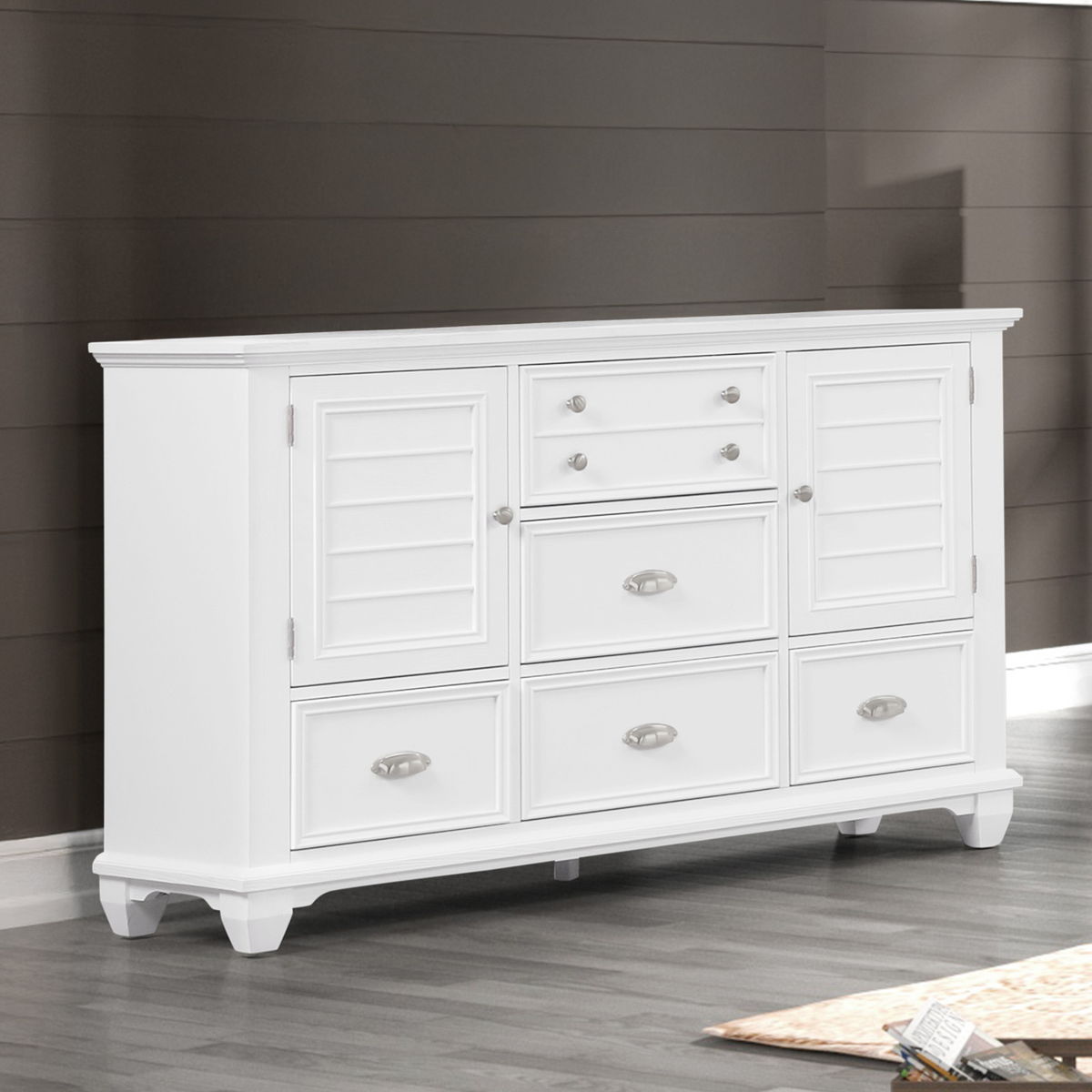 Jamestown - Dresser - White - Image 8
