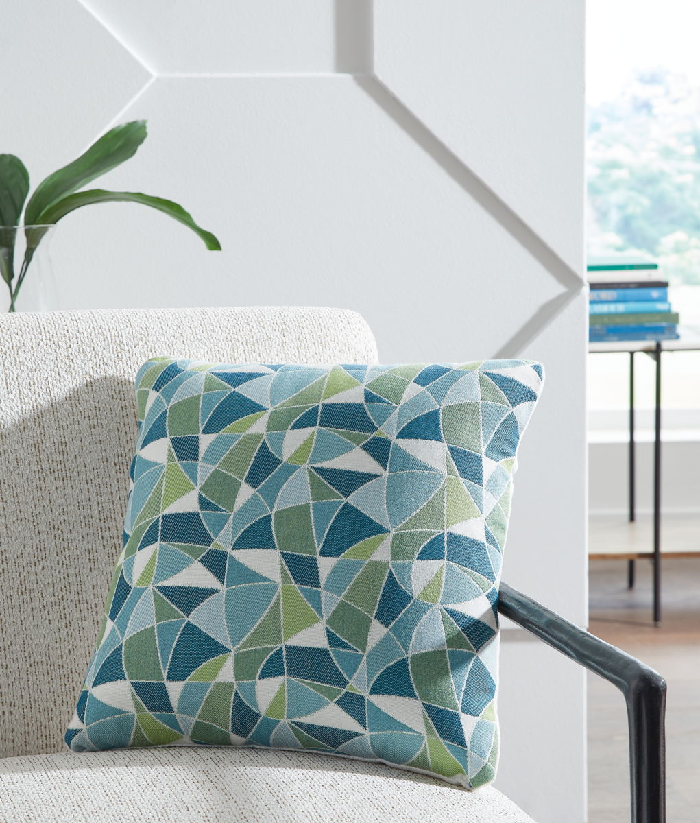 Seanow Next-Gen Nuvella - Pillow (Set of 4) - Green / Turquoise / White - Image 3