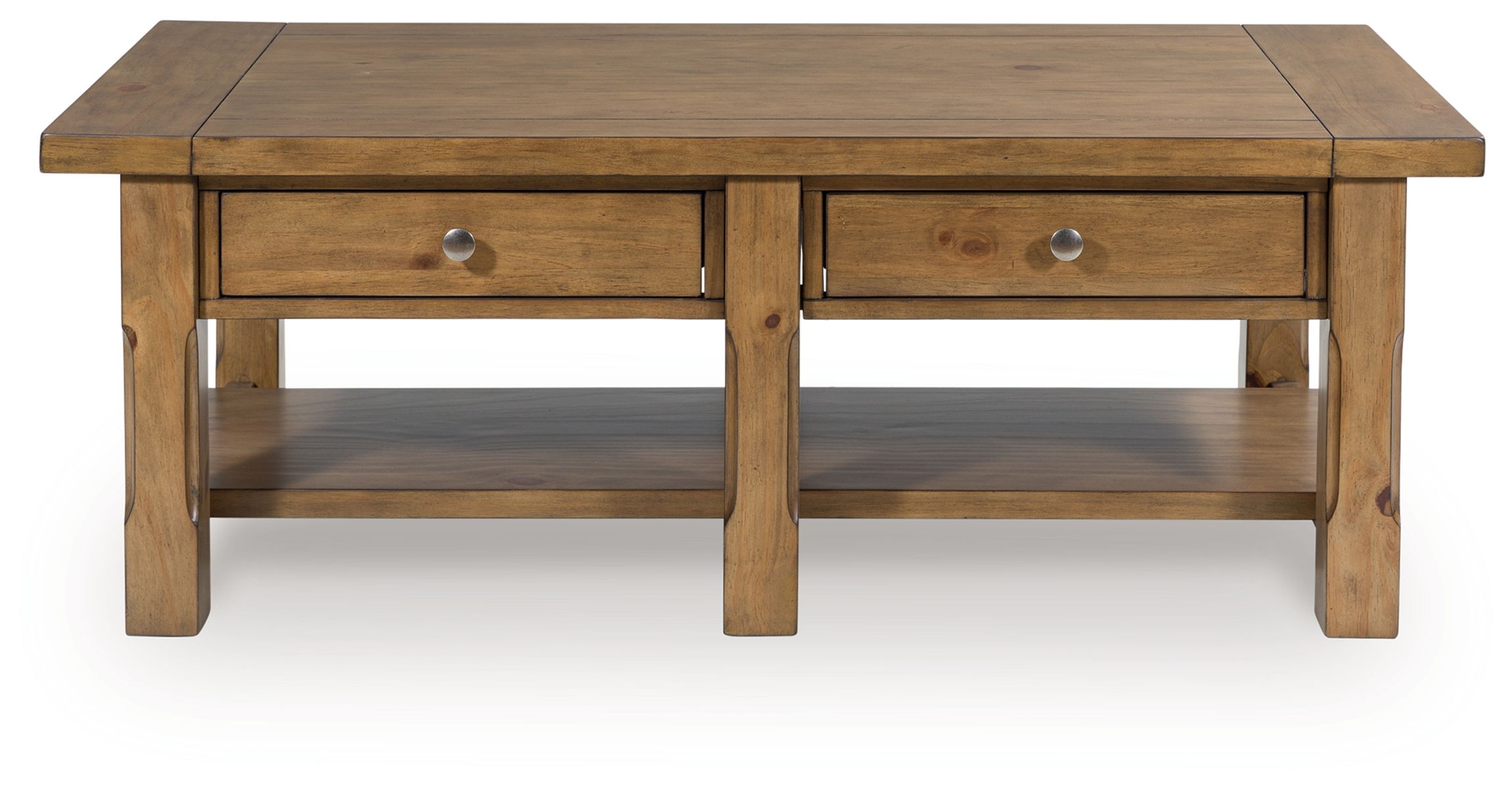 Vandenmore - Rectangular Cocktail Table - Medium Brown - Image 6