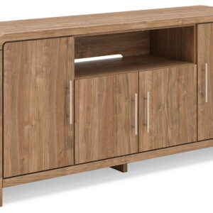 Dovander - Extra Large TV Stand - Brown