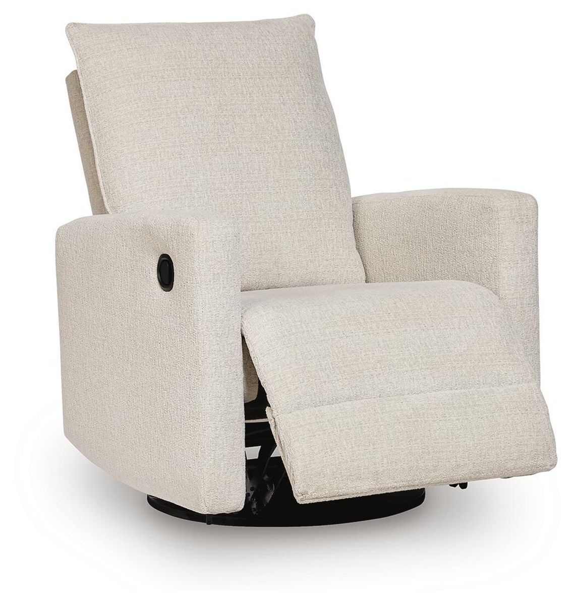 Oaklynn-Manor - Swivel Glider Recliner - Canvas - Image 4