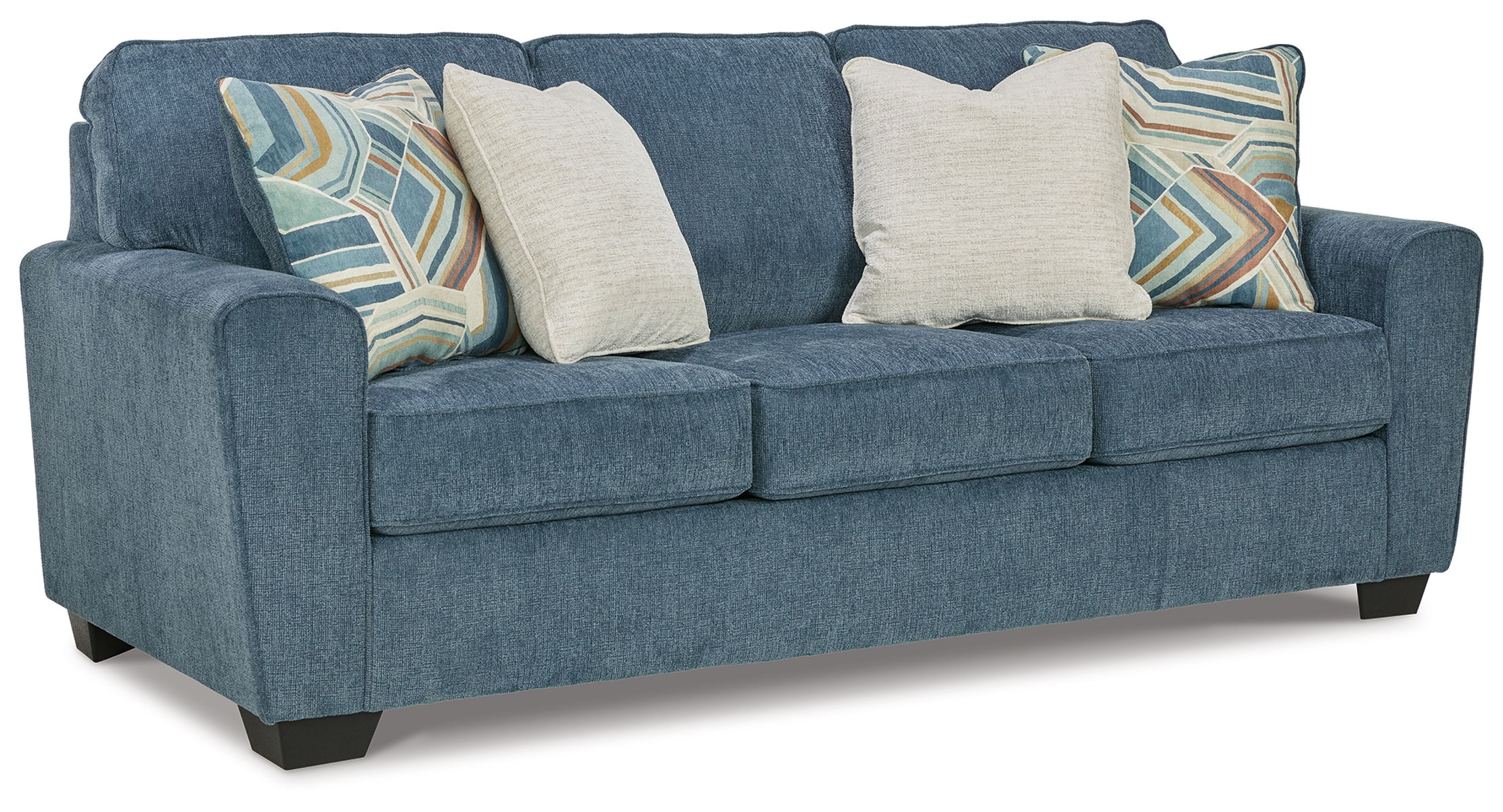 Cashton - Queen Sofa Sleeper - Blue - Image 7