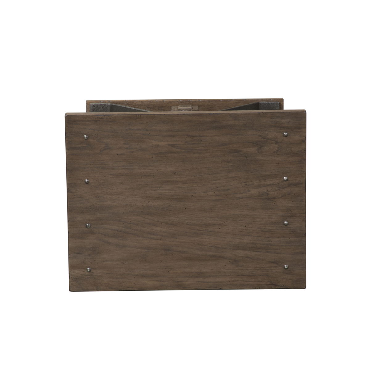Sonoma Road - Chair Side Table - Weathered Beaten Bark - Image 2