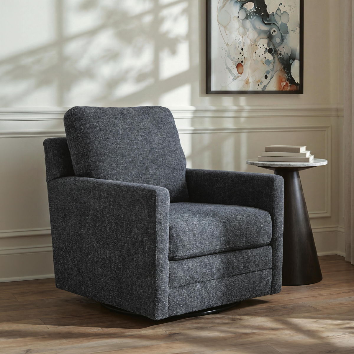 Dishford - Swivel Accent Chair - Image 3