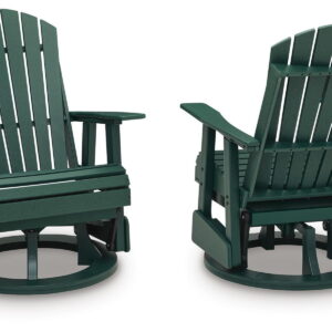 Shell Beach - Swivel Glider Chair - Green