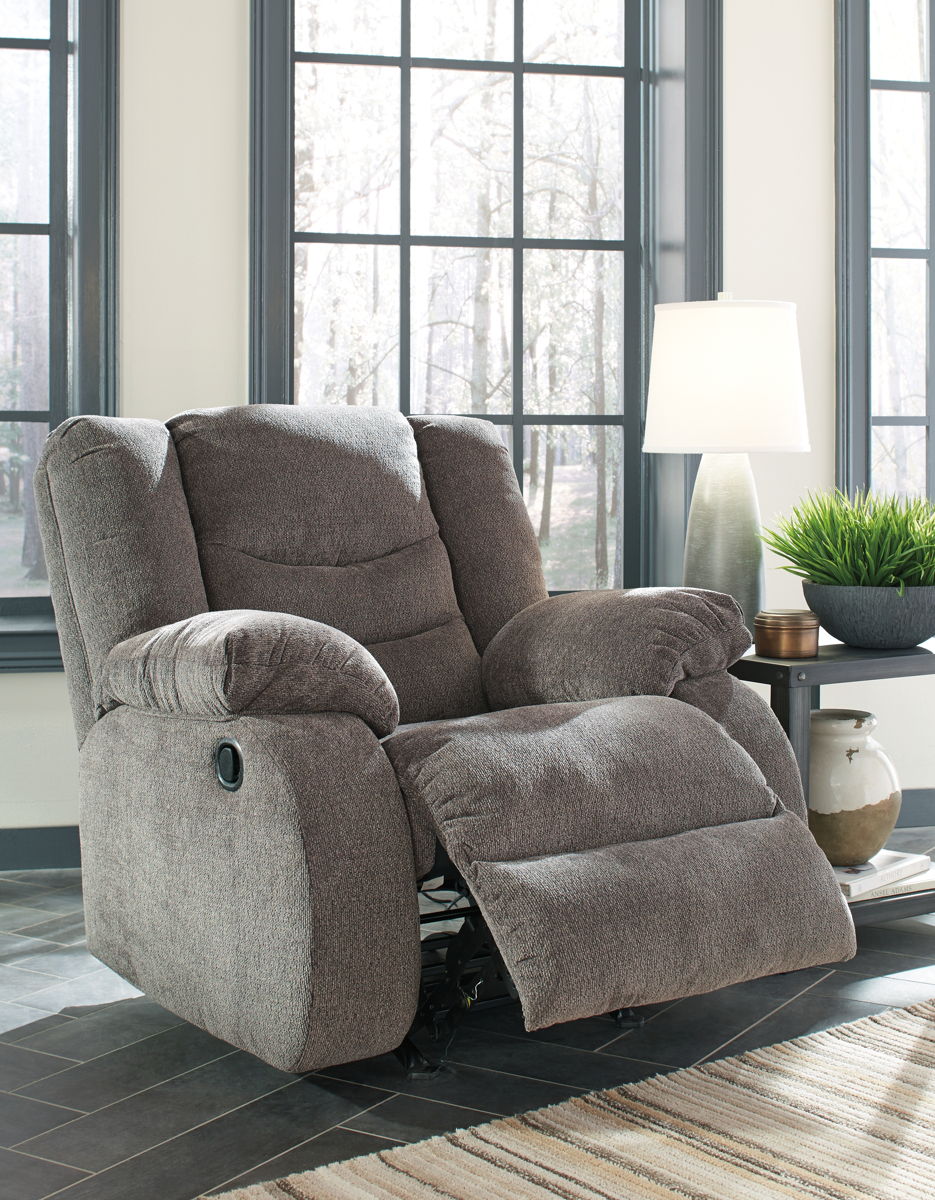 Tulen - Rocker Recliner - Gray - Image 3