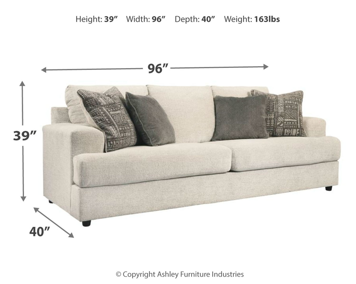 Soletren - Sofa - Stone - Image 2