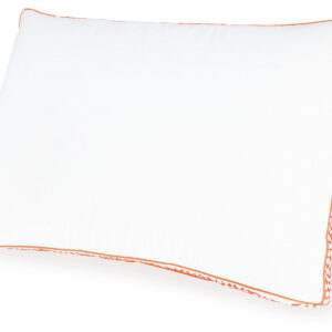 Zephyr 2.0 - 3-in-1 Pillow (Set of 6) - White / Orange