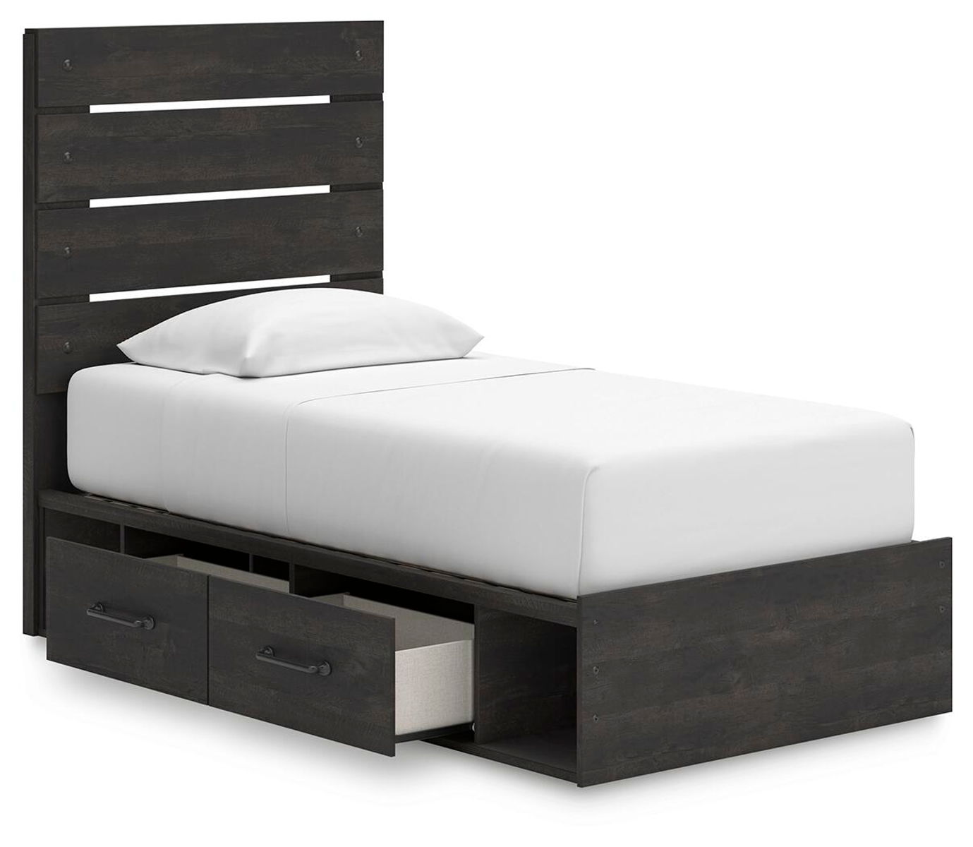 Hollivern - Panel Bed With Storage - Image 6