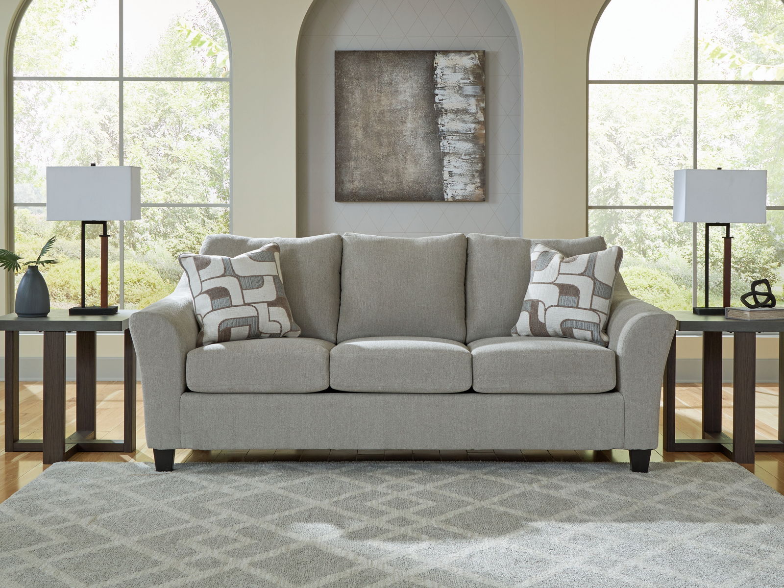 Willarae - Sofa - Taupe - Image 5