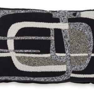 Gavrileigh - Pillow (Set of 4) - Black / Gray / Ivory
