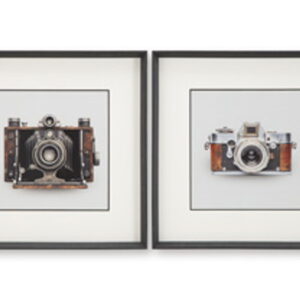 Dirkgrove - Wall Art Set (Set of 2) - Black / White / Brown