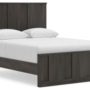 Shaehartin - Panel Platform Bed